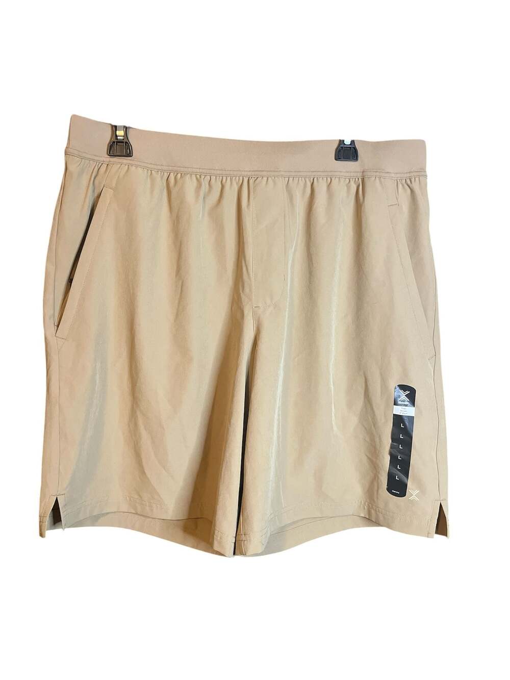 Xersion Men's Train Woven 9" Athletic Shorts Heritage Khaki Size L